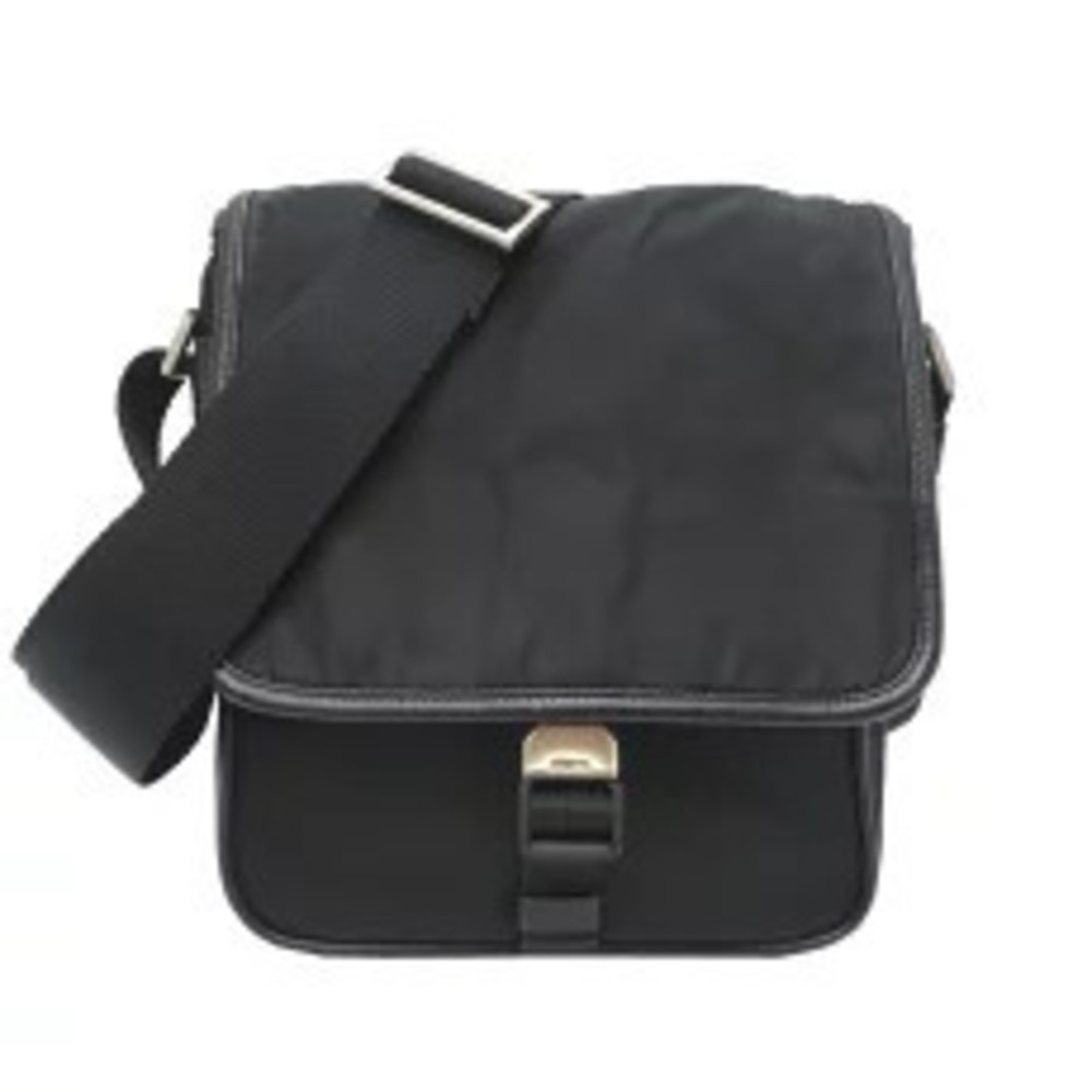 Prada Tessuto Shoulder Bag Black